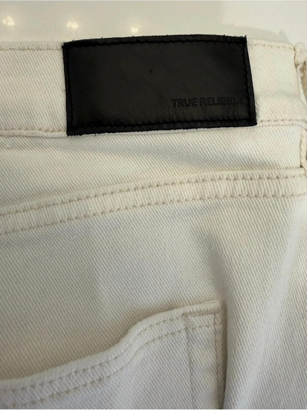 True Religion Sunset Fade Distressed Skinny Jeans Y2K Streetwear 40W